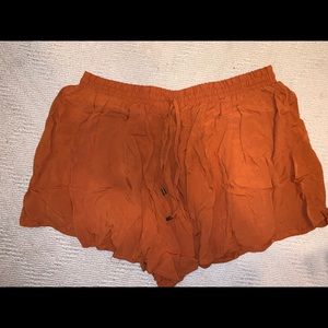 Forever 21 Burnt Orange Shorts
